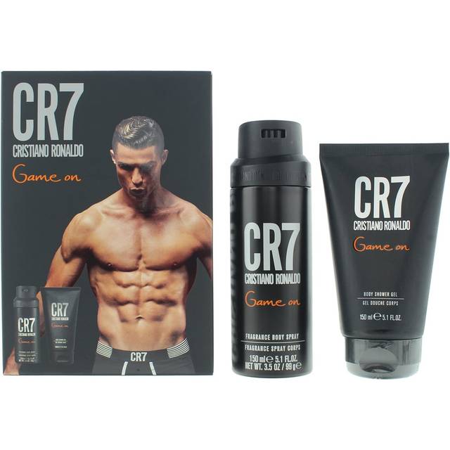 Cristiano Ronaldo CR7 Game On Gift Set 150ml Shower Gel + 150ml Body Spray (150ml)