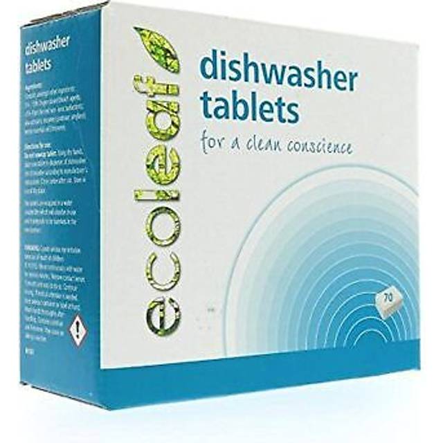 ECOLEAF BY SUMA - Dishwasher Tablets - Classic - Citrus Scented - 70 TABS