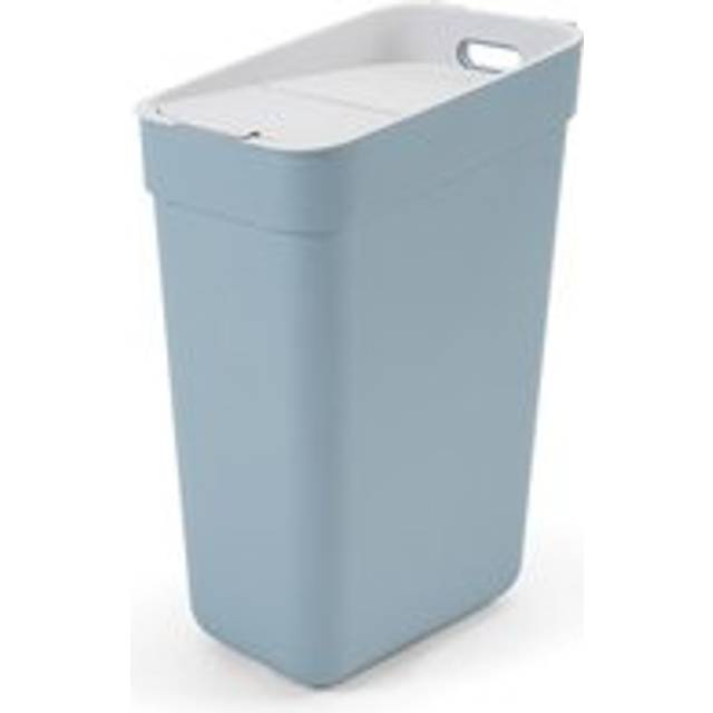 Ready to Collect 100% Recycled 30L Kitchen Accessories Recycling Lift Top Bin Smoked Grey with Light Grey Lid