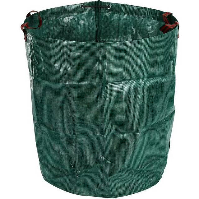 270L Garden Waste Bag Strong Waterproof Heavy Duty Reusable Foldable Rubbish Grass Sack