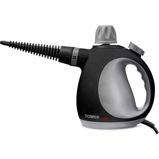 Tower T134000PL steam cleaner Portable steam cleaner 0.25 L 1050 W Black, Platinum