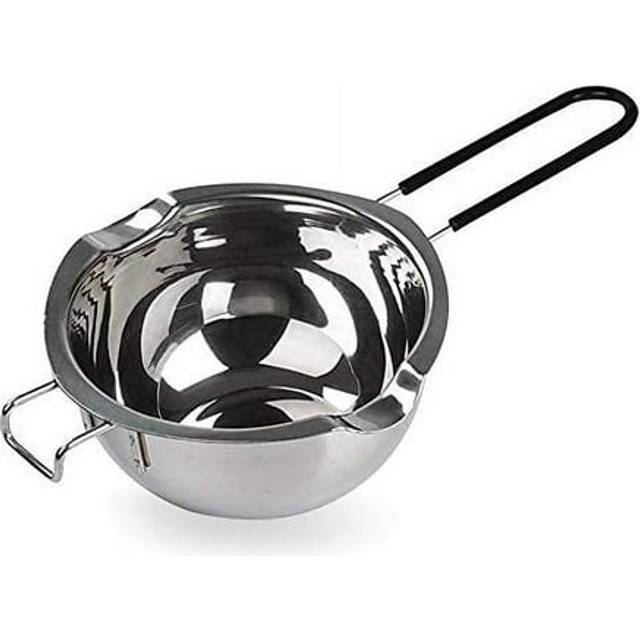 600ML Stainless Steel Double Boiler Pot with Heat Resistant Handle For Melting Chocolate  Butter Candle and Soap Making