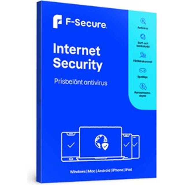 F-Secure Internet Security (1 year, 5 devices