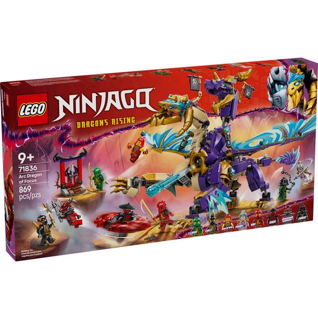 LEGO NINJAGO Arc Dragon of Focus Ninja Building Toy 71836
