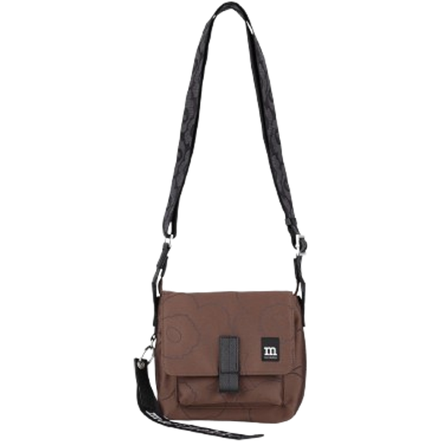 Marimekko - Väska Mini Messenger Piirto Unikko - Brun