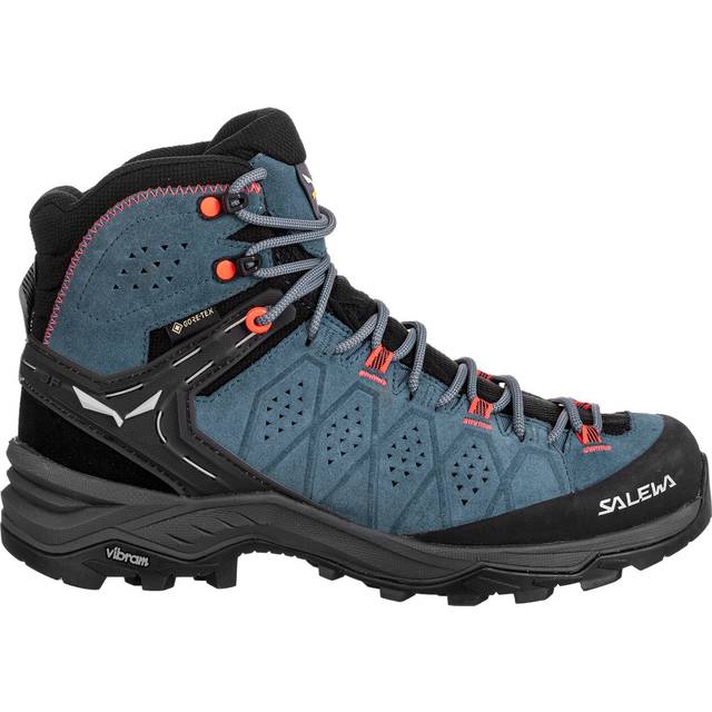 Salewa Alp Trainer 2 Mid Gore-Tex Women's Hiking Boots, UK 4 Java - Teal/Orange