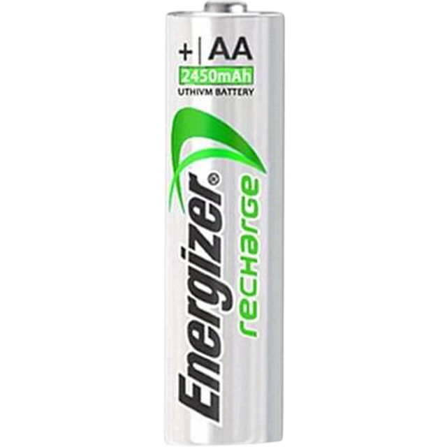 1-2 st energiger aa ni-mh uppladdningsbart batteri för ficklampa rakapparat mus kamera leksaker 1.2v 2450 mah nimh förladdat batteri - 1 st