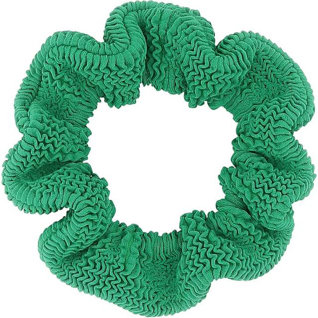 Hunza G Crinkle™ Seersucker Scrunchie - Green