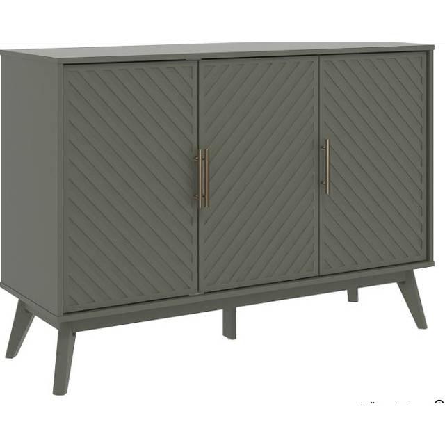 Cora 3 Door Green Sideboard