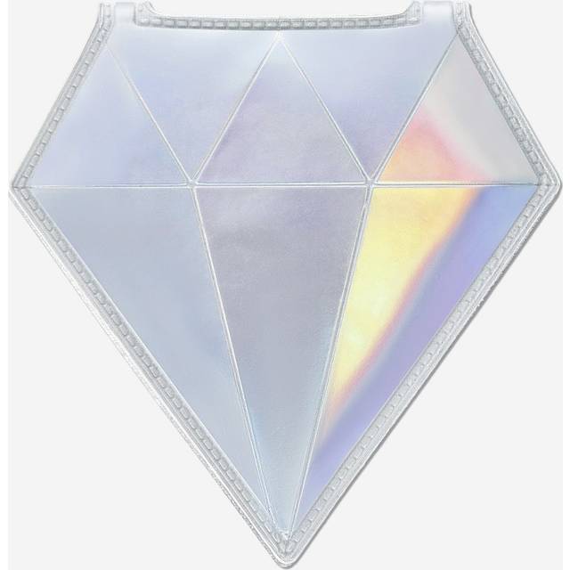 Diamantformad fickspegel