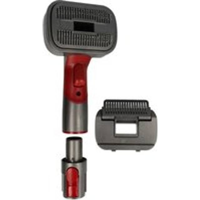 Vhbw - 2-in-1 Pet Hair Brush compatible with Dyson V11 Advanced, V11 Outsize Vacuum Cleaner - Self-Cleaning, Incl. Connection Adapter