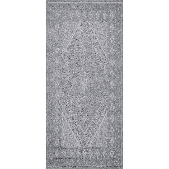 KM Home - Mattan Hampton för inomhusbruk/utomhusbruk - Grå - Utemattor - Från Homeroom - 80X250