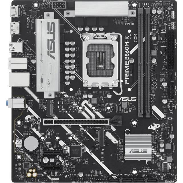 ASUS PRIME B860M-K Intel B860 LGA 1851 (Socket V1) micro ATX