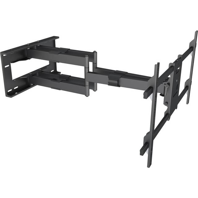 Multibrackets M Universal Long Reach Arm - Fäste - för platt panel - stål - svart - skärmstorlek: 42"-75" - väggmonterbar