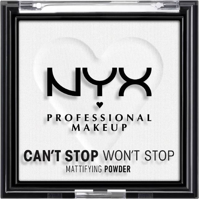 NYX Professional Makeup Can't Stop Won't Stop Mattifying Powder Mattifierande pulver Skugga 11 Bright Translucent 6 g
