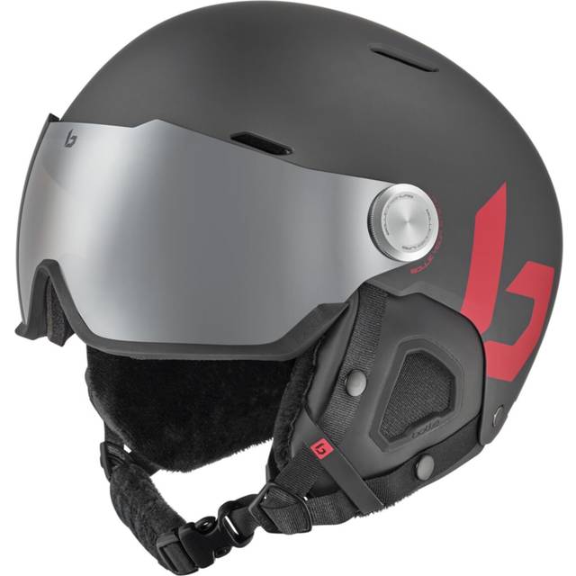 bollé Might Visor Skidhjälm för vuxna unisex, vit, S