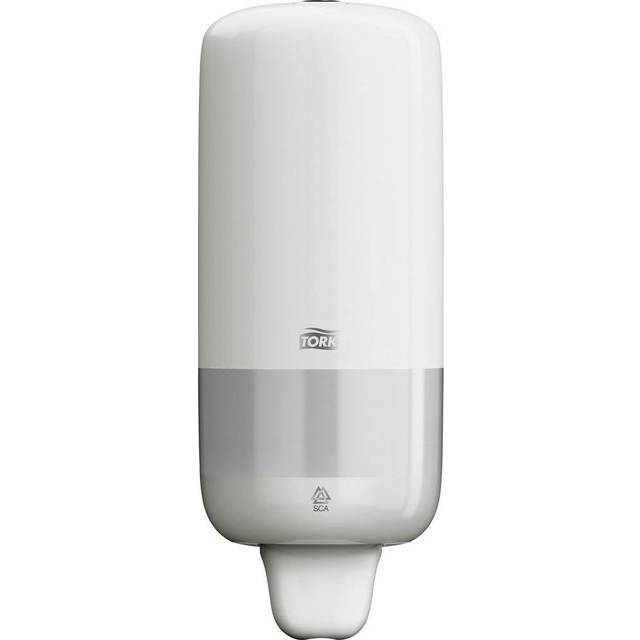 Tork tvåldispenser för flytande, spraytvål och antibakteriell handtvål, Elevation - 560000 - Ekonomiskt, hygieniskt S1/S1- dispensersystem, vit