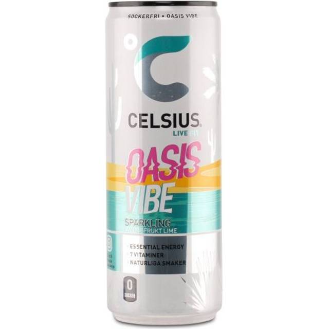 Celsius, Oasis Vibe kolsyrad, 1 st