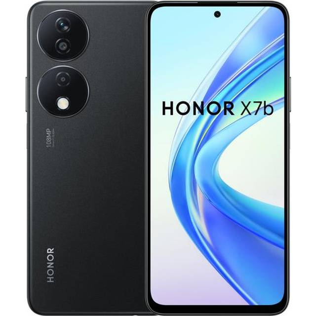 HONOR X7b olåst mobiltelefon, 108 MP trippelkamera, 6,8" 90Hz fullvyskärm, 6GB+128GB, Android 13, Dual
