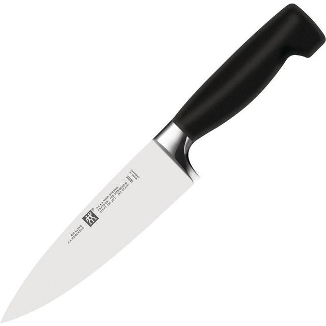Zwilling Zwilling Four Star chef's knife 16 cm Black-stainless steel