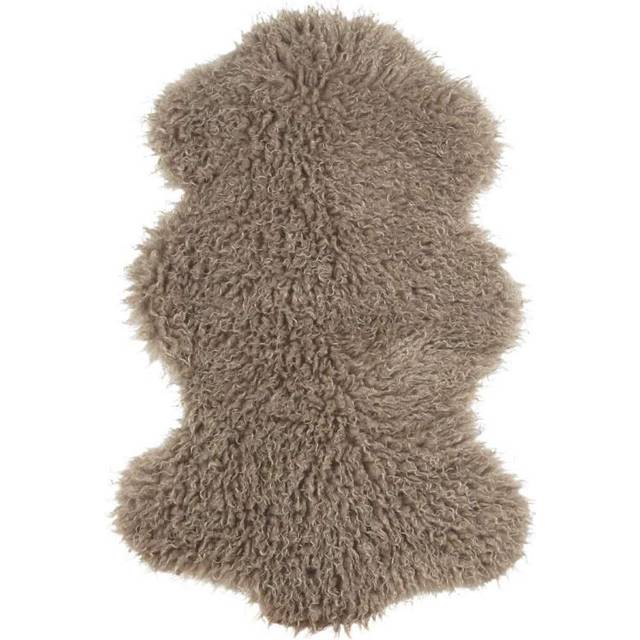 Curly fäll, Offwhite, 50x90 cm