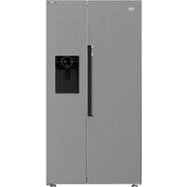 BEKO Pro HarvestFresh ASP342VPS American-Style Fridge Freezer - Stainless Steel, Stainless Steel