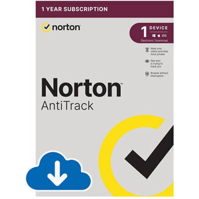 Norton Antitrack Uk 1 User 1 Device, Esd Software Download Incl. Activation-key