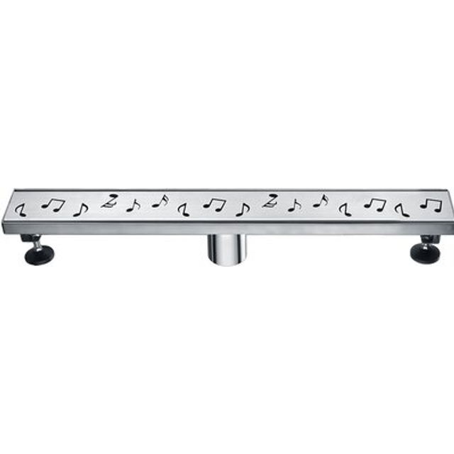 Dawn LSE240304 Seine River Series Square Shower Drain - 24 in.