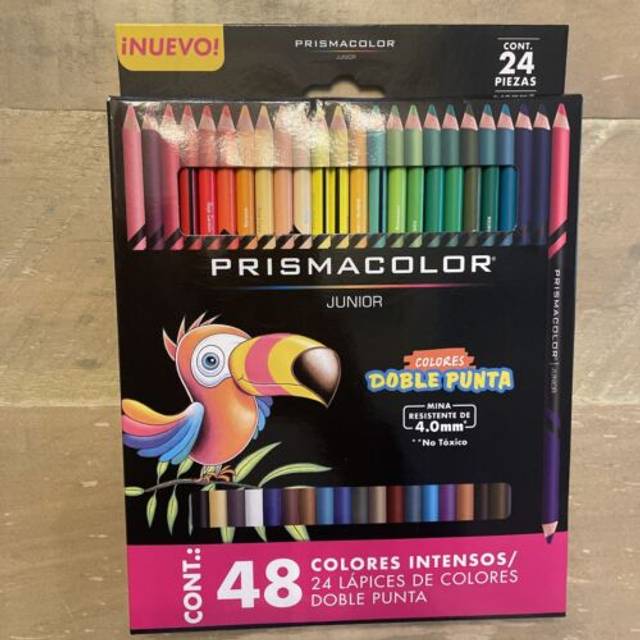 Prismacolor Junior 24X48 Colors Double Tip