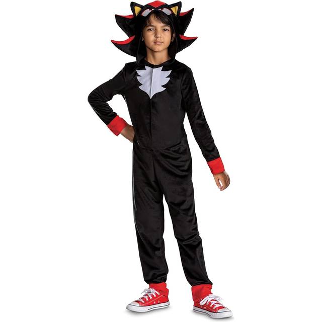 Sonic The Hedgehog Sonic Shadow Movie Classic Costume - Black - 4-6
