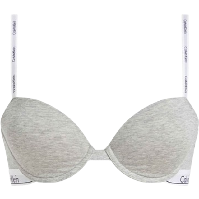 Modern Cotton Bra in Cotton Mix - grey - 36B