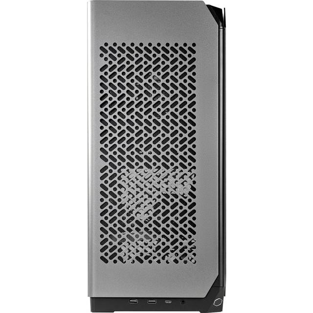 Cooler Master NCORE 100 MAX Bronze Mini-ITX SFF-Chassi - Anpassad AIO-Kylare, 850W SFX Gold ATX 3.0 PSU, Aluminiumpaneler, Enkel Installation, PCIe 4.0 Riserkabel & Vertikal GPU-Fäste - EU-Kontakt