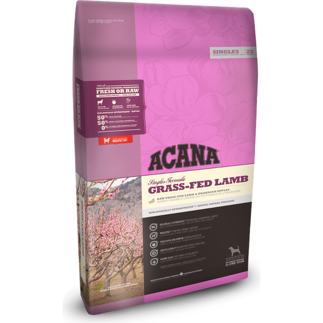 Acana Grass-Fed Lamb Hundfoder - 17 kg - Torrfoder för Hundar