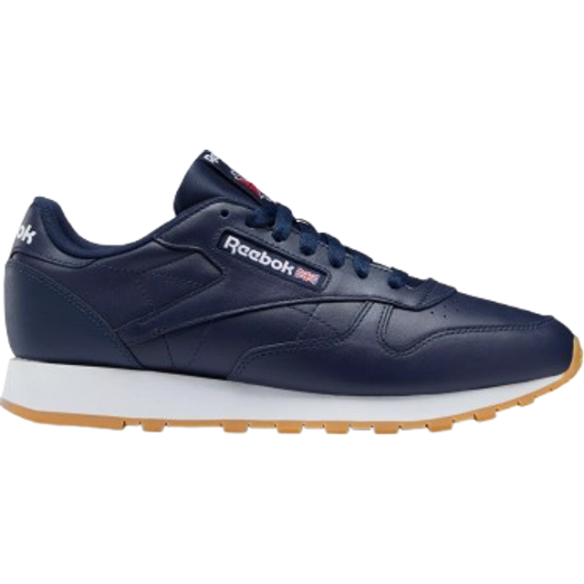 Reebok Klassisk lädersneaker för män, Vector marin Ftwr vit Reebok gummi gummi 03, 44.5 EU