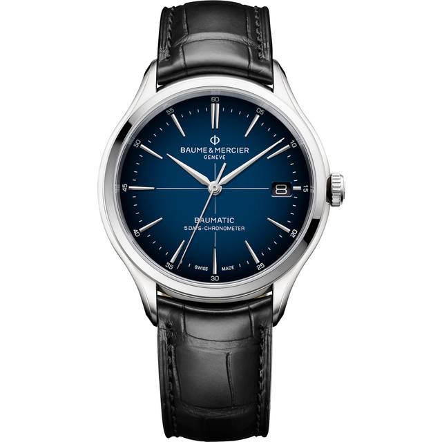 Baume & Mercier Herrenuhr Clifton M0A10467 - silber