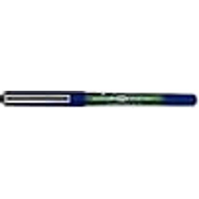 Eco-Friendly Uni-Ball Rollerball Eye Liquid Ink Pen - 0.5 mm Green (Pack of 12)