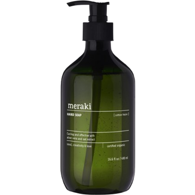 MERAKI Hand Soap, Cotton Haze |Grön |490 ml