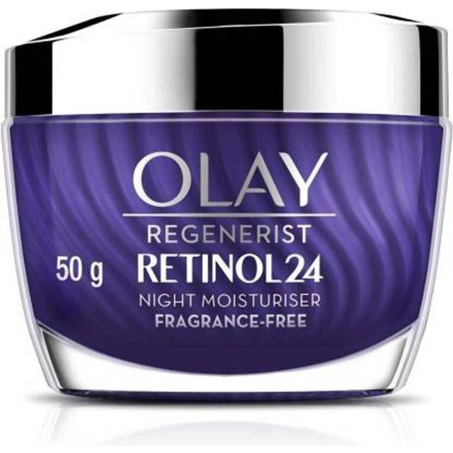 Olay Regenerist Retinol24 Crema Hidratante De Noche Sin Fragancia para una Piel Suave y Radiante Con Retinol y Vitamina B3 50 ml