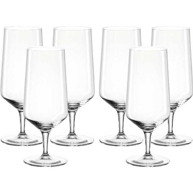 Leonardo PUCCINI 6-pack Ölglas / Allglas 410ml