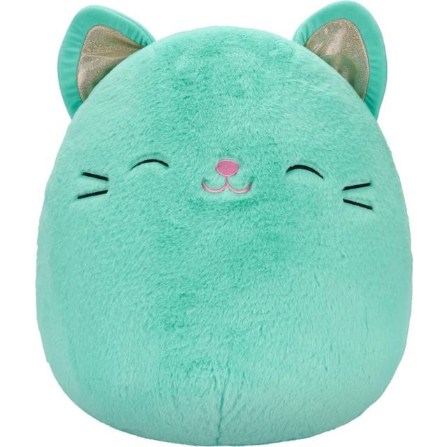 Squishmallows Squishmallow plyschdjur FuzzAMallows Charisma katten 50 cm gosedjur original 2024
