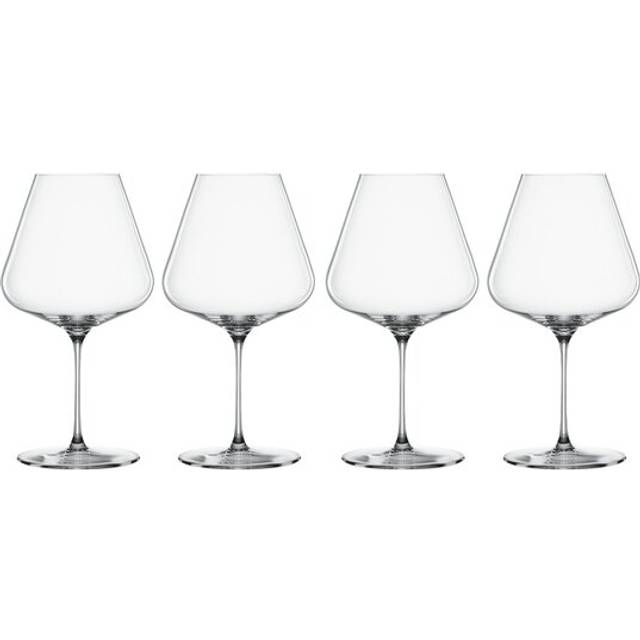 Spiegelau Definition Burgundy rödvinsglas 96 cl 4-pack Klar - Transparent