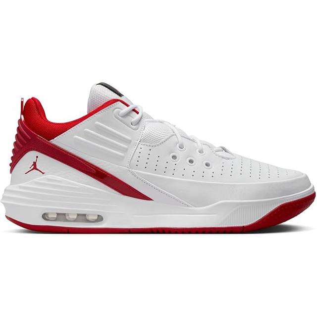 Jordan Max Aura 5 White Gym Red Men Sneakers Black DZ4353-106 40