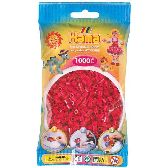 Midi Beads 1000 pcs Red