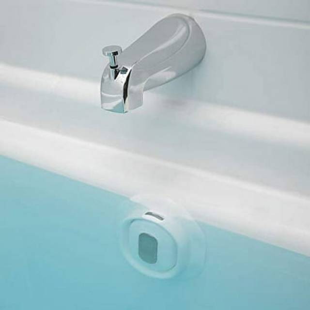 SlipX Solutions Adjustable Better Soak Overflow Drain Cover Fits All D