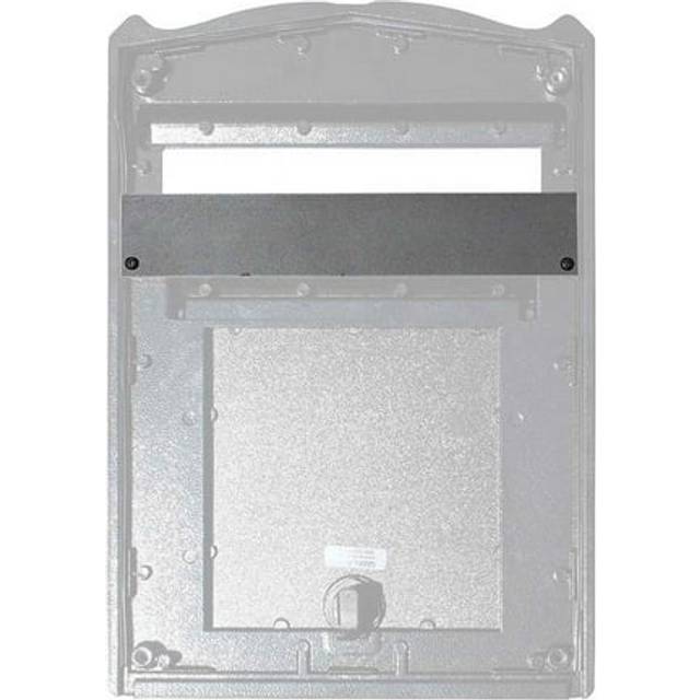 Add security to your incoming mailslot for either the Bloomsbury or Kingsbury mailboxes with an anti-theft high security plate. Made of cast aluminum