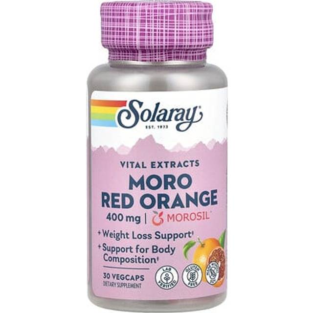 Solaray Morosil Weight Loss Support - Red Orange Extract 400 mg - 30 VegCaps