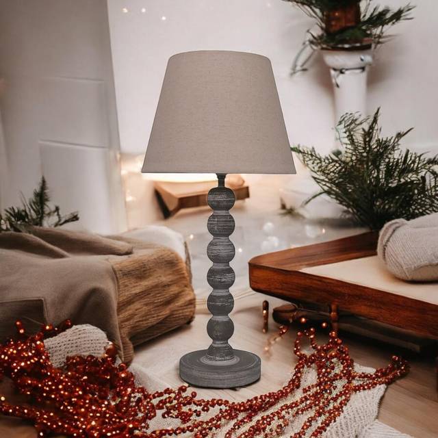 Aidric Lamp - Grey (42&#34;H x 15&#34;W x 15&#34;D)