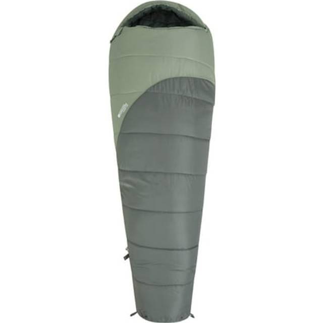 (200cm, Green) Mountain Warehouse Summit 250 Left Zip Mummy Sleeping Bag