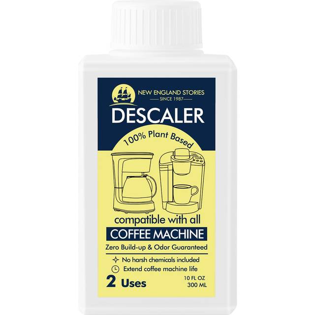 Coffee Machine Descaler - 10oz (2 Uses)  Universal Descaling Solution Compatible with Keurig  Nespresso  Delonghi and All Single Use Coffee and Espres