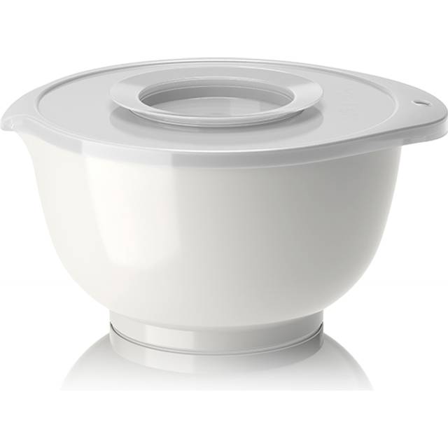 Rosti Margrethe bowl 3 L with whisk lid White